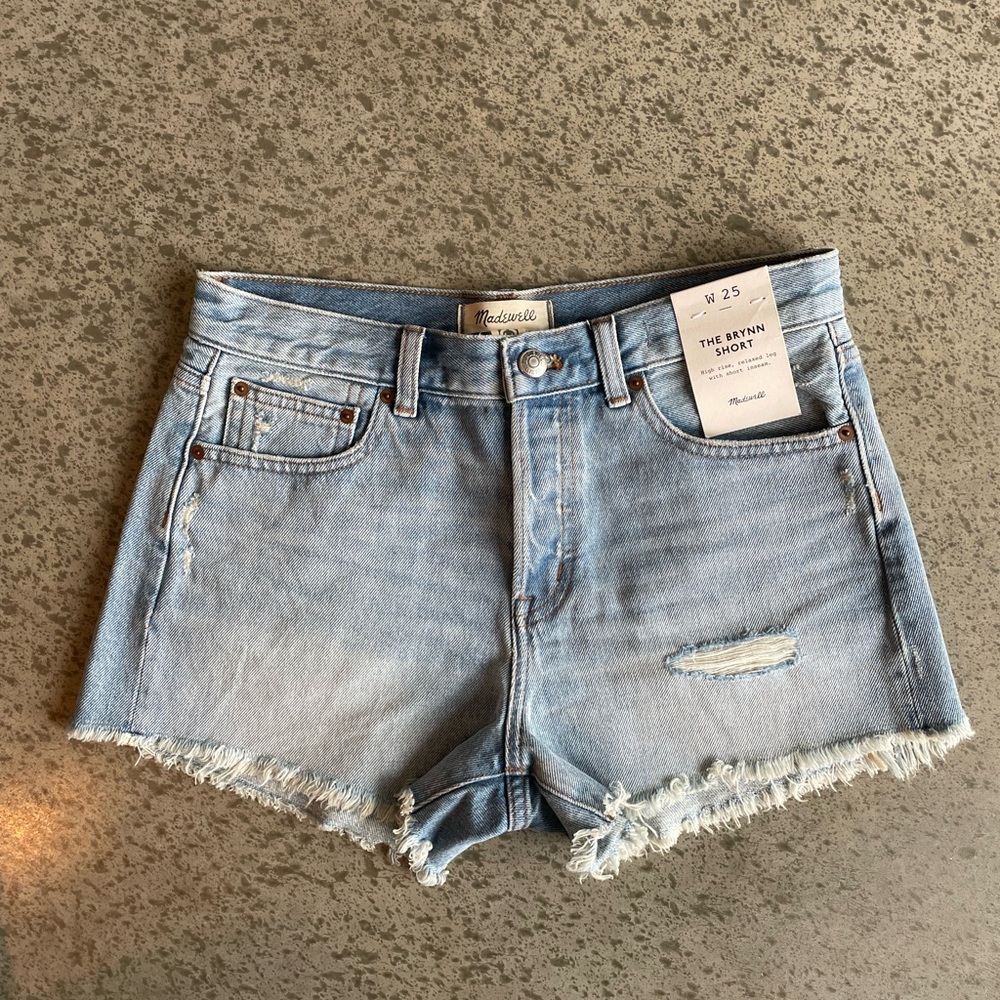 NWT Madewell Brynn Shorts